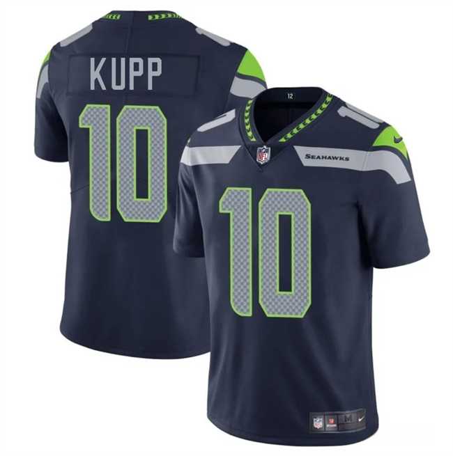 Men & Women & Youth Seattle Seahawks #10 Cooper Kupp Navy 2025 Vapor Limited Stitched Jersey->seattle seahawks->NFL Jersey
